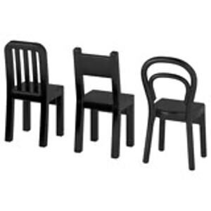 IKEA FJANTIG 3-Pack Black Minimalist Wall Hooks to Organize in Style